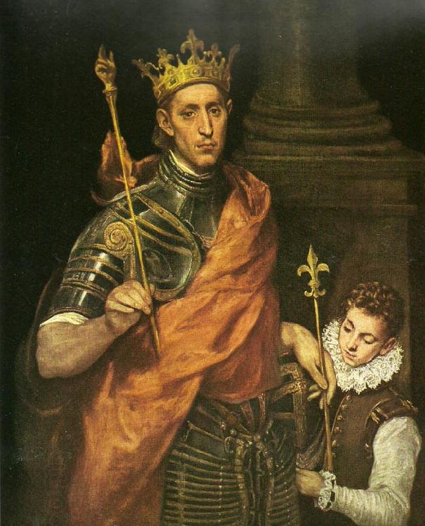 El Greco st. louis, king of france oil painting picture